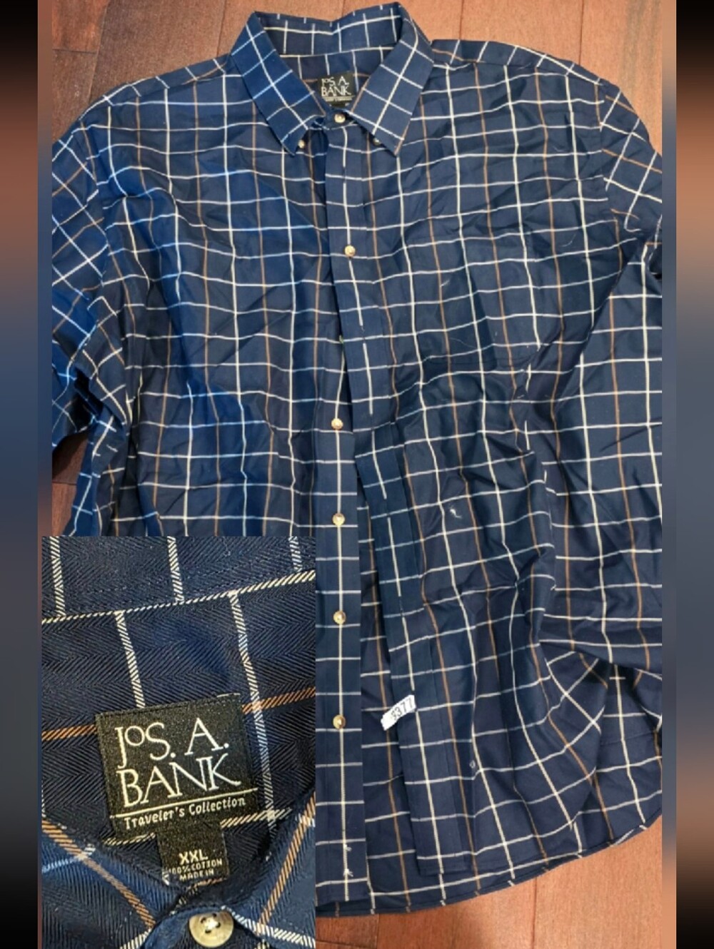 Joseph A. Banks Button Down Dress Shirt XXL